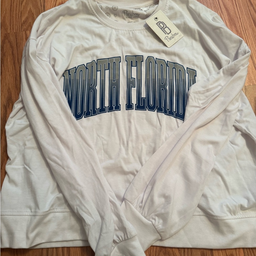 Pressbox White Sweatshirt North Florida
